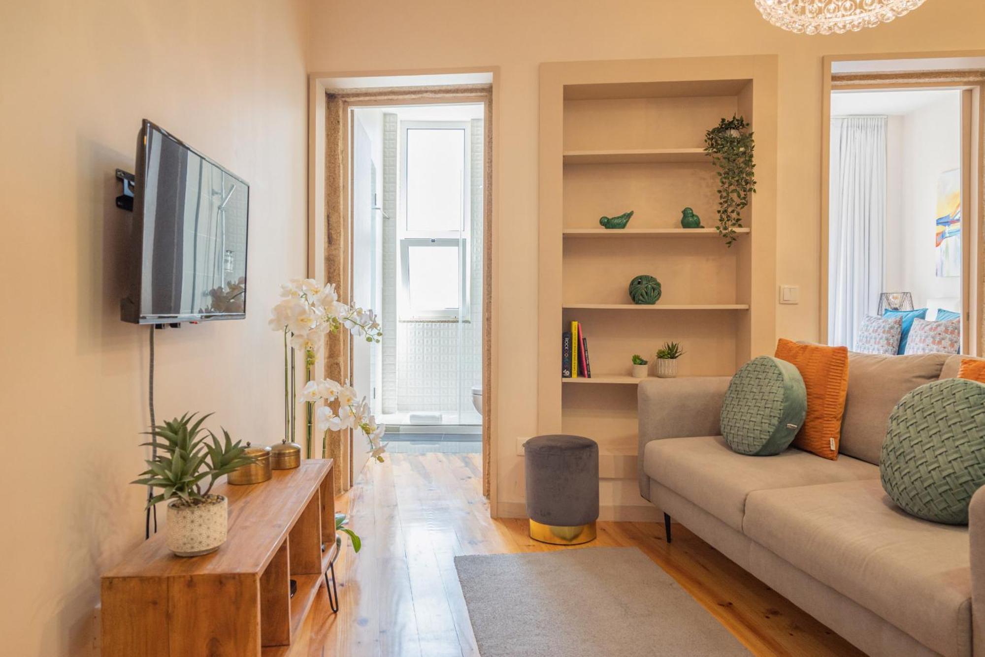 Lovely Charm House Downtown Porto Near Metro With Ac Exteriör bild