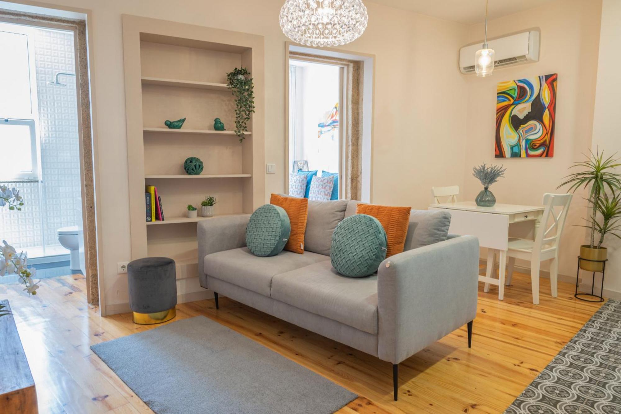 Lovely Charm House Downtown Porto Near Metro With Ac Exteriör bild
